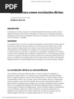 La Escritura Como Revelación Divina - Coalición Por El Evangelio