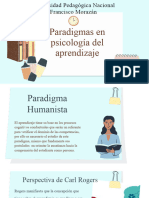 Paradigmas en Psicologia Del Aprendizaje