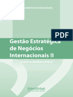 (7847 - 26033) Gestao - Estrategicade - Negocios - Internacionais - II