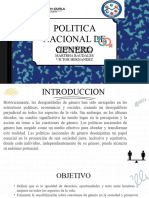 Politica de Genero