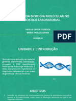 Slide Da Unidade - Detecção e Produção de Material Genético