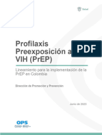 Lineamiento Profilaxis Preesposicion Vih Prep