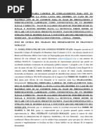 Demanda Laboral y Poder General para Pleitos