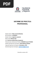 Informe de Práctica Test