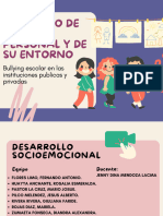 Presentación Proyecto Creativo Infantil Divertido Lila y Crema