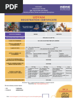 Print - Udyam Registration Certificate - 01