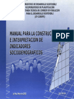 Demografia Indicadores-Construccion Bolivia