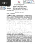 2º Juzgado Civil de Paucarpata Expediente Materia Juez Especialista Demandado Demandante Resolución Nro. 11 SENTENCIA #095 - 2023