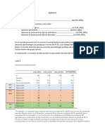 Esquema de Informe de Baremos