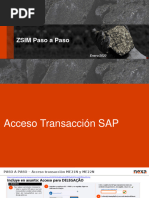 ZSIM Passo A Passo - Treinamento - Español