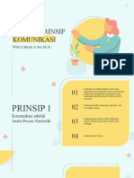 Prinsip - Prinsip Komunikasi