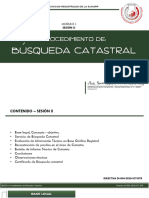 Procedimiento de Búsqueda Catastral Ii