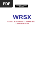 WRSX Group Profile 2020