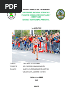 Informe de Atletismo - Maraton