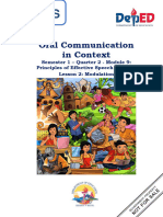 Oral Communciation Q2 Module 9.2.2