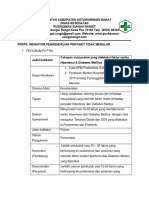 Profil Indikator Mutu P2 Tidak Menular (Keswa, PTM, Kecacingan)