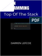 Python Programming Top of The Stack by Darren Lefcoe