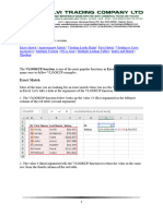 Lesson 1 - Vlookup