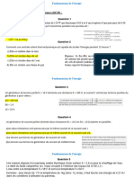 Evaluation Intermédiaire Des Connaissances (QCM)