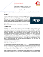 Structure and Process in The Study of Disaster Resilience: K. J. Tierney