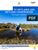 BSB142 - BioLEARN - 11b - Threats To Wetlands and Wetland Conservation - Participants Booklet - EN