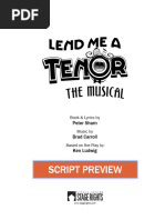 Lend Me A Tenor Preview