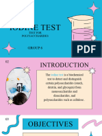 Iodine Test