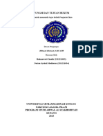 Makalah Fungsi Hukum & Tujuan Hukum