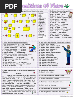 Prepositions of Place