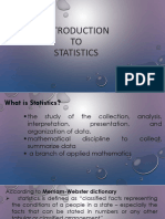 STATISTICS