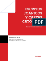 Libro Escritos Joanicos y Cartas Catolicas