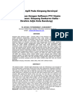 02 Dibandingkan Dengan Software PTV Vissim 9 Studi Kasus Simpang Soekarno Hatta