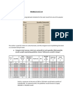 Microeconomics Assignment 8