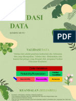 Validasi Data