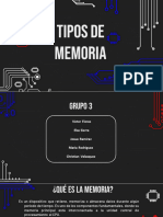 Tipos de Memoria