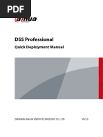 DSS Professional Quick Deployment Manual V8.3.0 20230905