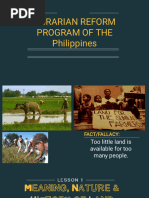 B Agrarian Reform Program of The Philippines