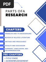 Parts of Research Paper