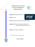 Procedimiento Administrativo Sancionador