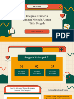 Kelompok 11 - Integrasi Numerik Dengan Metode Aturan Titik Tengah