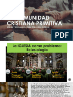 La Comunidad Cristiana Primitiva