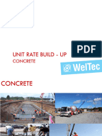 Unit Rate Build - Up Concrete 1