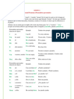 Personal Pronouns