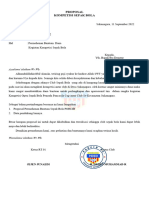 Proposal Sepak Bola