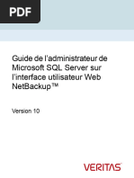 NetBackup10 WebUIGuide MSSQLAdmin