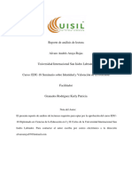 Tarea # 2 EDU-18 Reporte Analisis de Lectura