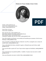 Ladainha Da Paixão de Nosso Senhor Jesus Cristo