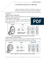 5 - Transmission de Puissance Par Engrenage