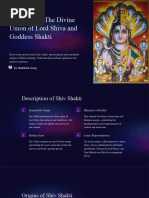 Shiv Shakti The Divine Union of Lord Shiva and Goddess Shakti