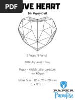 Love Heart Diagrams & Assembly Schema